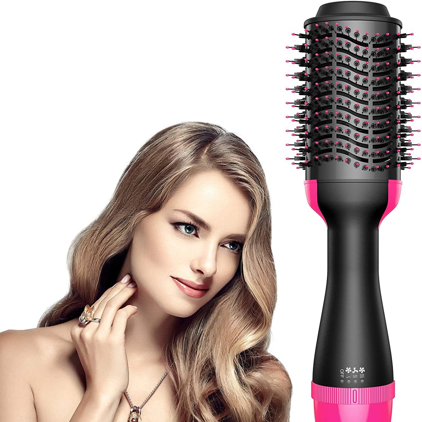 Curling and straightening comb Multi-tooth comb soft hair comb full figure