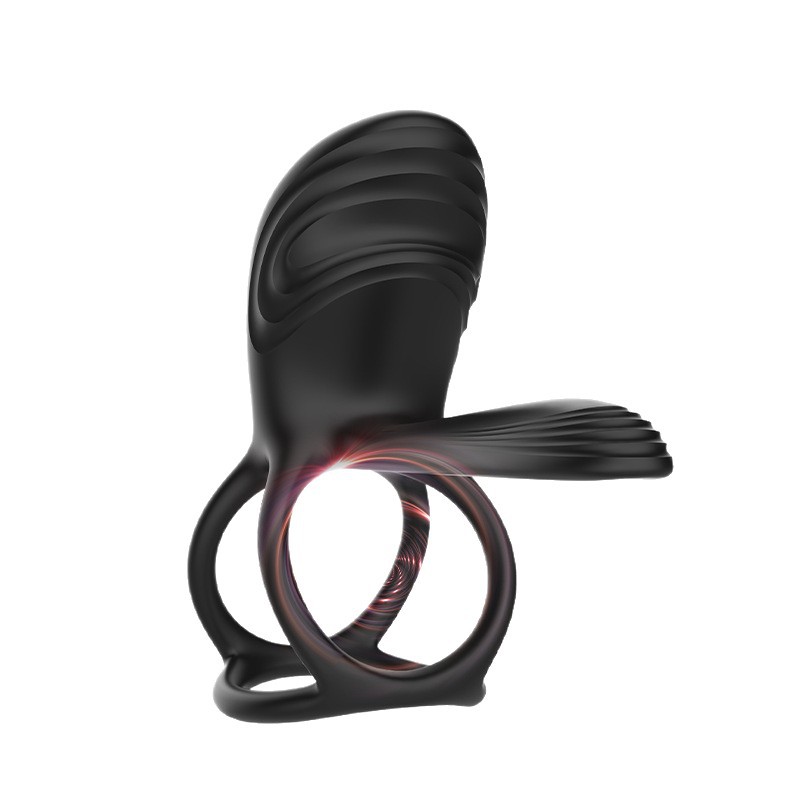 APP vibration lock, multi-ring vibration, shared sex toy ring, exercise vibrator, sex product Item Picture