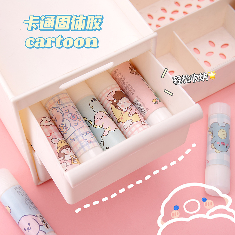 Pva Solid Glue Small Office Supplies Solid Glue Stick 9 Grams Glue Stick Sticky Good Student Stationery Selling Recommended Application Scenario