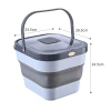 Portable anti-mold and moisture-proof grain storage bucket for the kitchen Item Picture