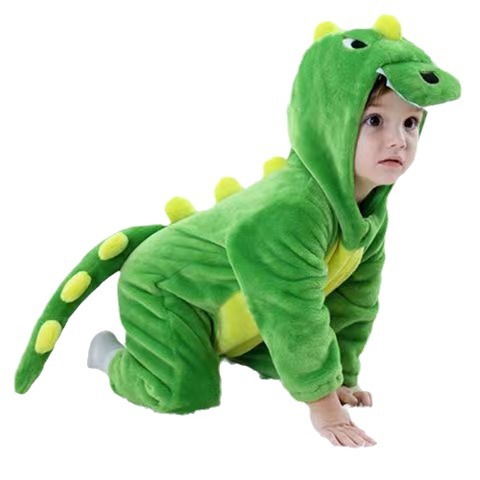 秋冬婴幼儿连体睡衣过档拉链爬爬服法兰绒睡衣家居宝宝批发代发