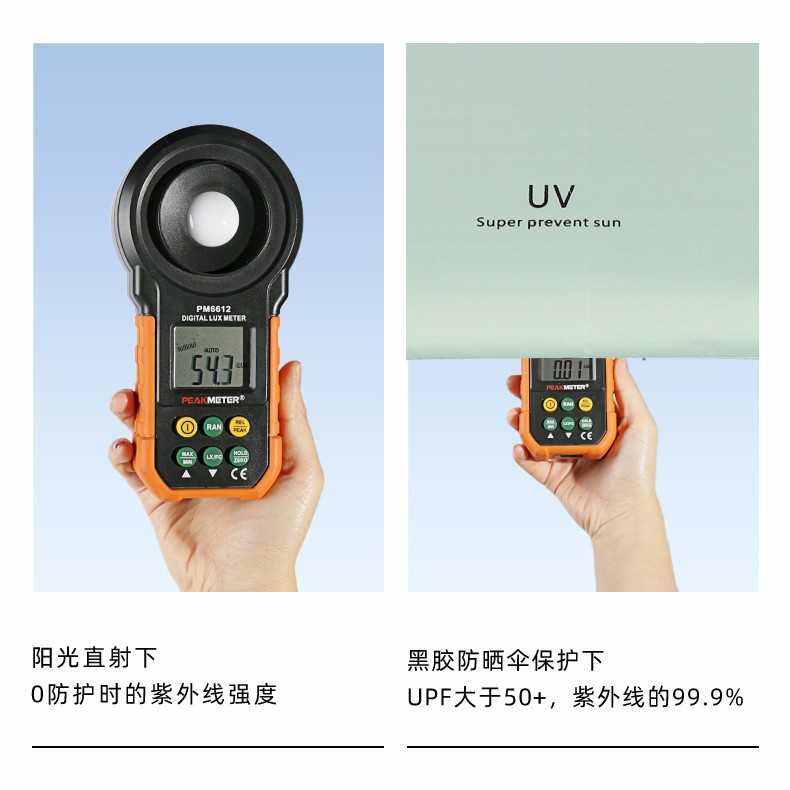 UV fully automatic folding umbrellas for men and women, black rubber sun protection and sunshade umbrellas, bulk wholesale, logo advertising umbrellas Specification image