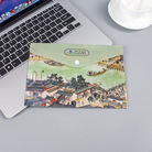 彩色旅游广告印刷pp塑料袋透明按扣文件袋证件票据资料收纳档案袋