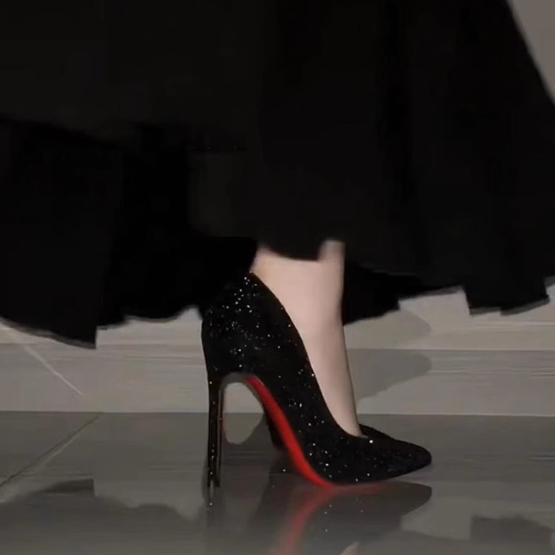 女式时装单鞋实物图