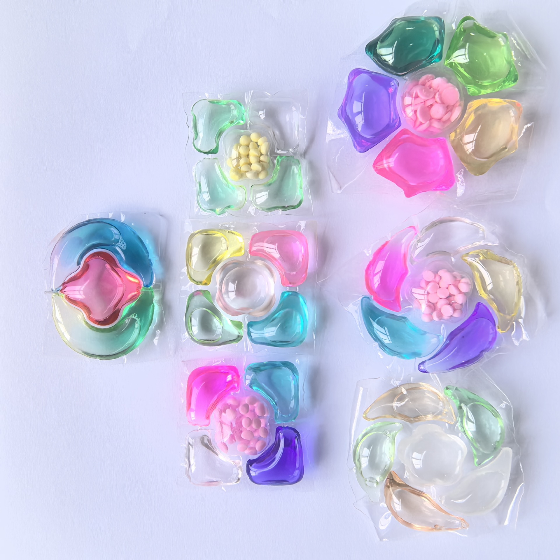 香水洗衣凝珠/洗衣凝珠塑料/洗衣液/洗衣凝胶/洗衣粉产品图