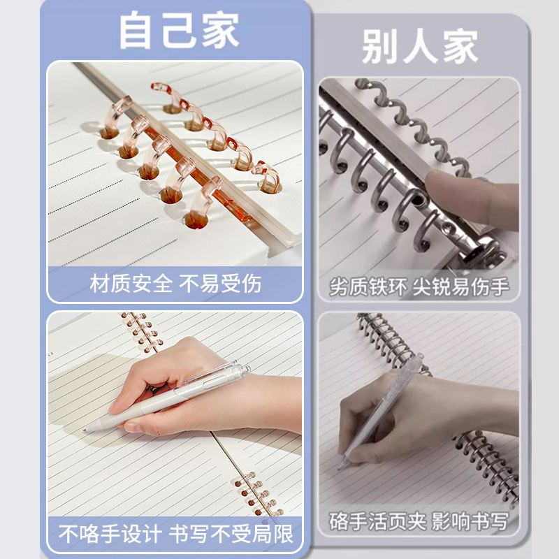 活页本、活页替芯实物图