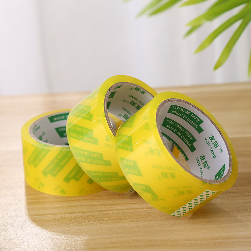 4.5cm transparent yellow wide packing tape for sealing packing boxes, direct supply from the manufacturer Specification image