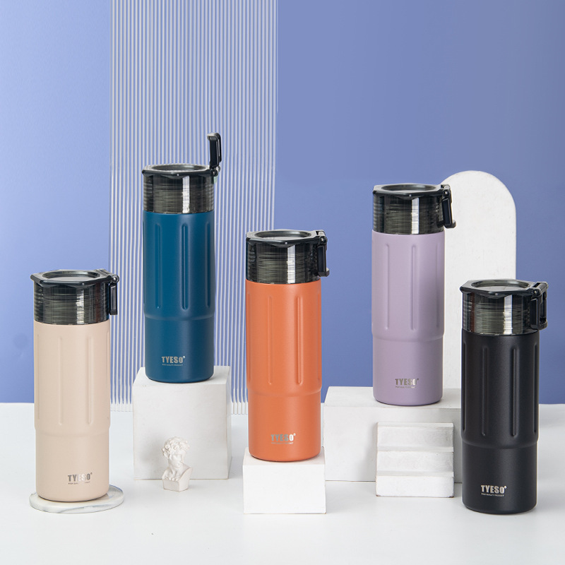 Taishuo Lingdong Sports Insulated Cup for cross-border trade, 304 stainless steel, large-capacity portable handle sports water bottle details Picture