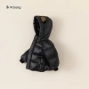 babycity Winter Children's Clothing: Little Kids hooded Panda Coat, White duck Down Children's Down Jacket, Black Gold DY83008 details Picture