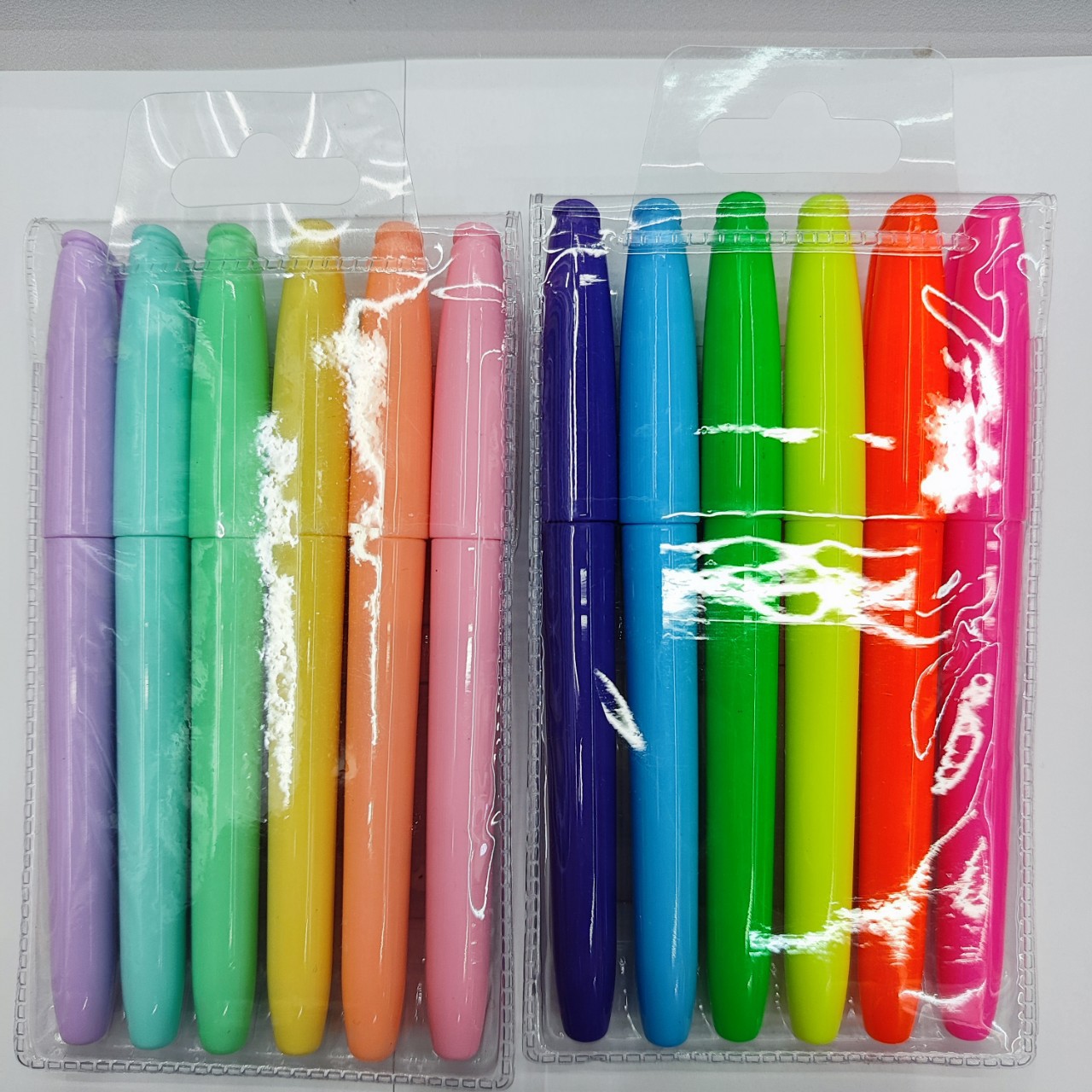 Fomax Pen F-6700A Classic Color F-6700B Macaron Color Oblique Head 6-Color Highlighter details Picture