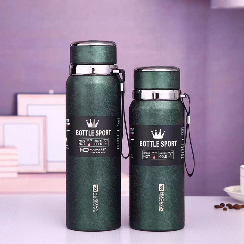 316 Stainless Steel Thermos Cup Outdoor Large Capacity Portable Tea Cup Car Travel Thermal Insulation Pot 800/1000Ml details Picture