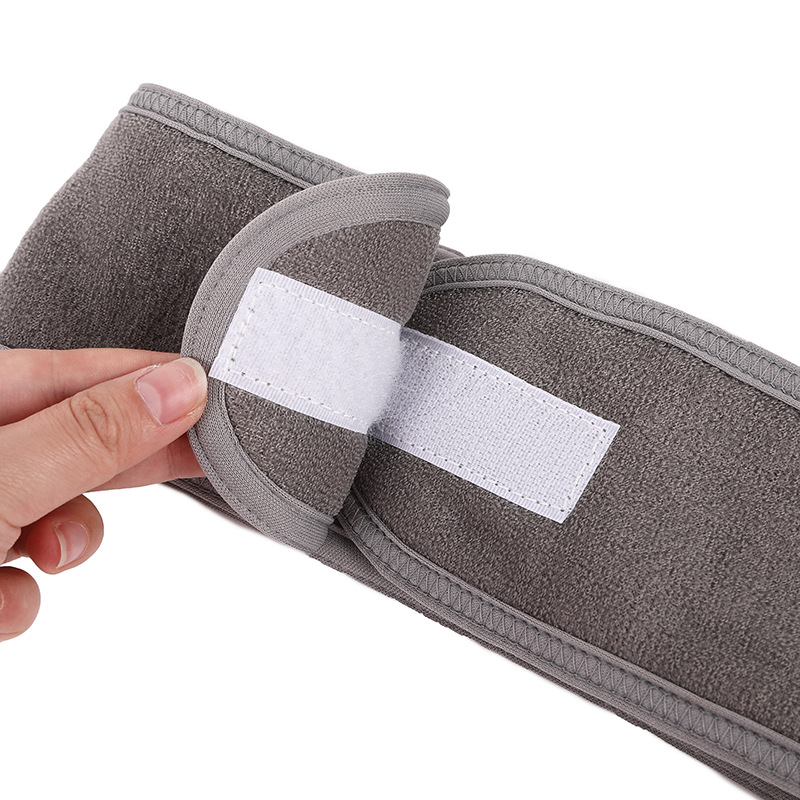 Europe And The United States Velcro Month Headband Sports Yoga Beauty Spa Headband Cross-Border Thickened Ant Cloth Headband Specification drawing