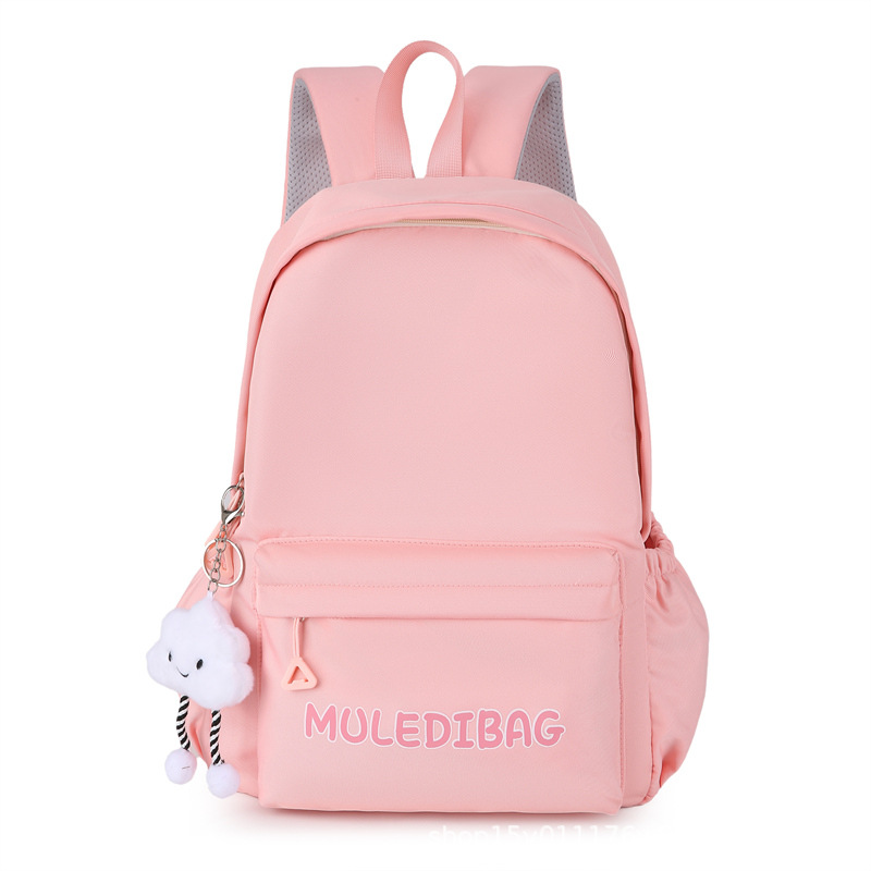 新款ins双肩包森系大学生百搭简约大容量书包