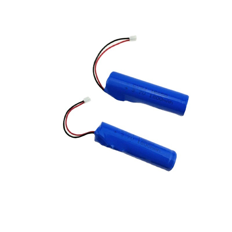 Lithium battery 3.7V lithium battery 18650 Lithium battery Flat head 18650 battery pack 18650 Rechargeable lithium battery 7.4