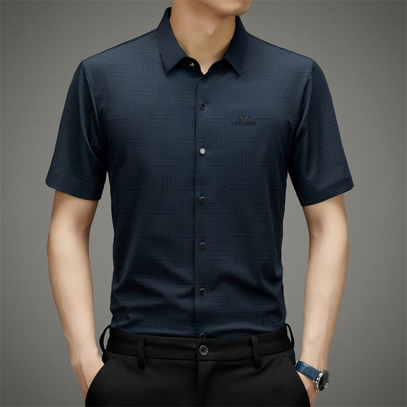 衬衫短袖男夏产品图