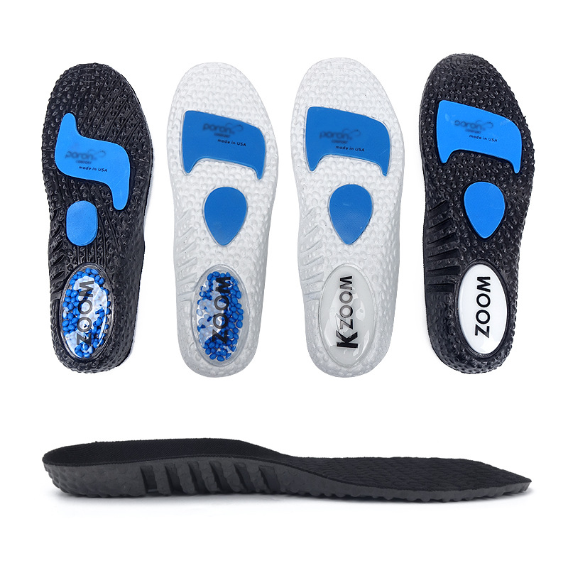 Amazon Zoom Popcorn Air Cushion Inside Increase Shock Absorption Boost Deodorant Absorption Sweat Absorption Men And Women Poron Sports Insoles details Picture