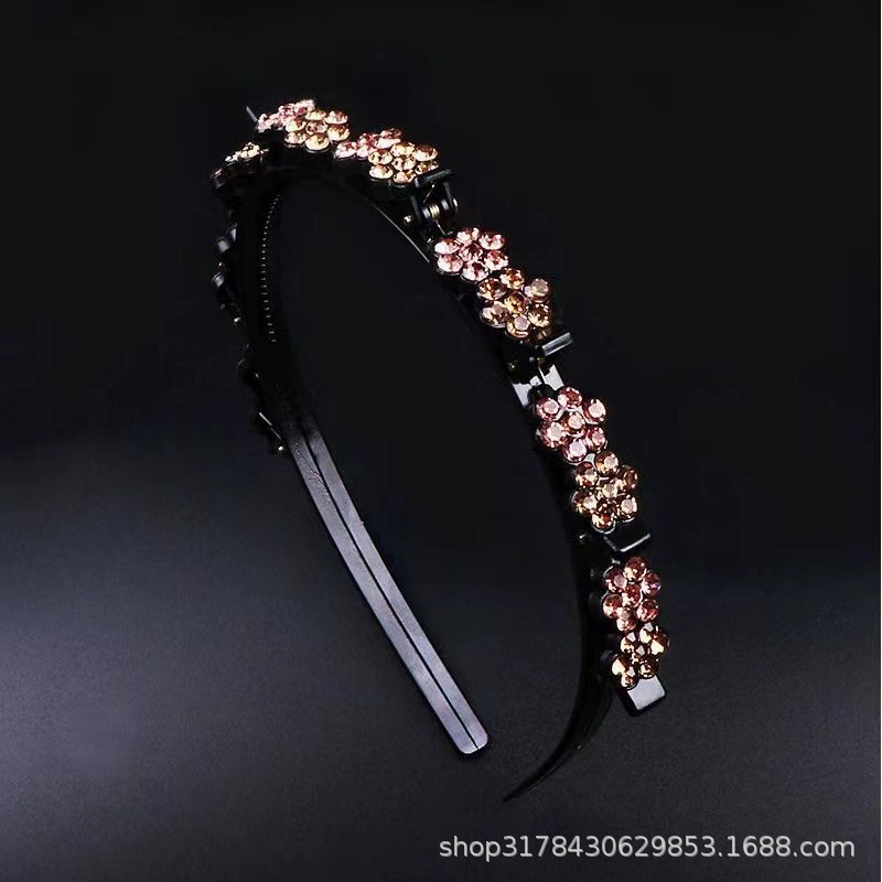 Hair Accessories Headband High-Grade Top Clip Noble Point Elegant Net Red Super New Plum Blossom Female 2023 Explosive South Korean Style Specification drawing
