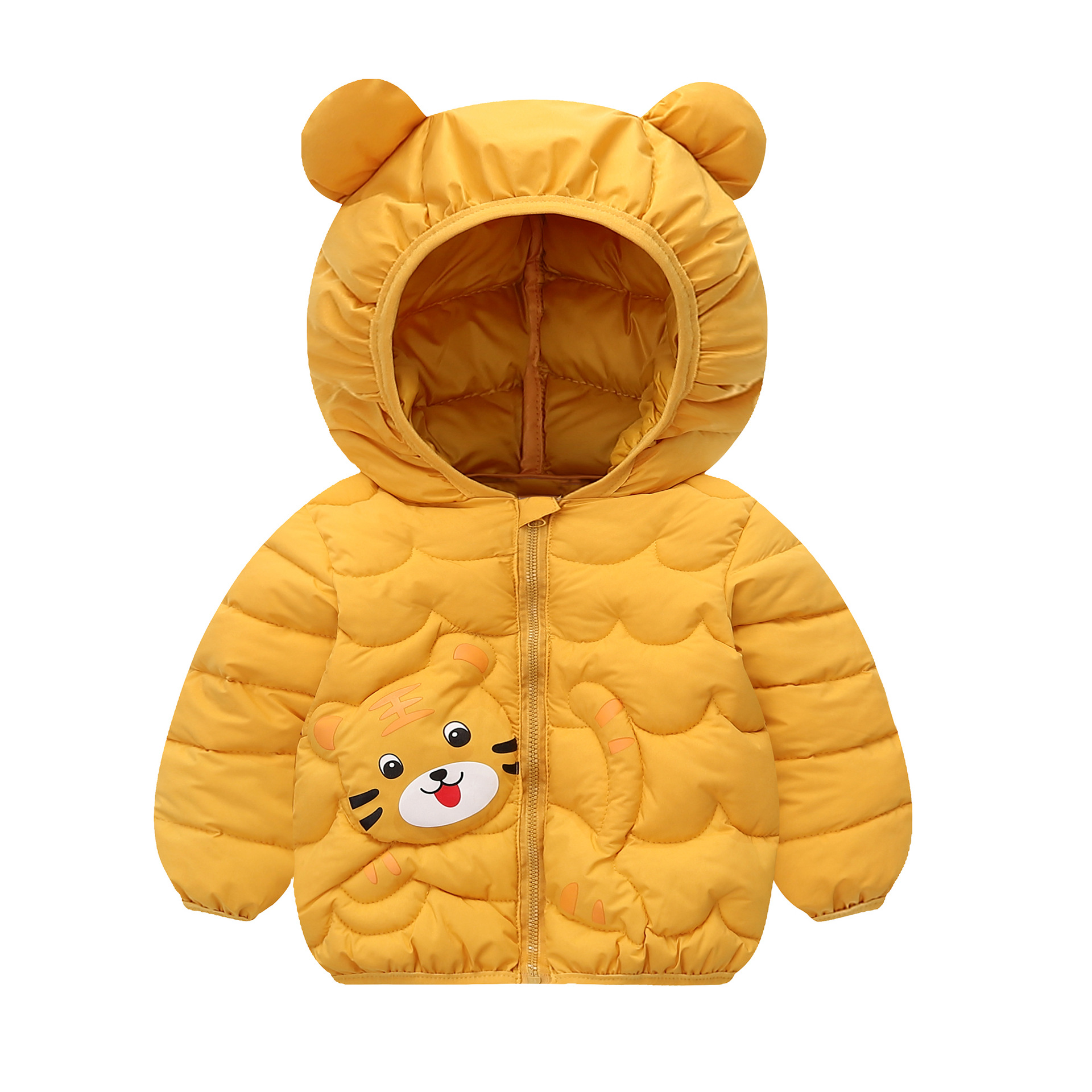 Children's lightweight down cotton-padded jacket 2022 new style cotton-padded jacket cartoon boys' and girls' cotton-padded jacket for small children and babies Specification image