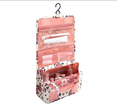 Hanging toiletry and makeup bag Item Picture