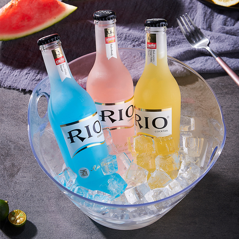 The Same Douyin 2022 Transparent Home Beer Storage Bowl Can Withstand Drops And Multi-Size Ice Bucket Plastic Salad Bowl Fruit Bowl details Picture