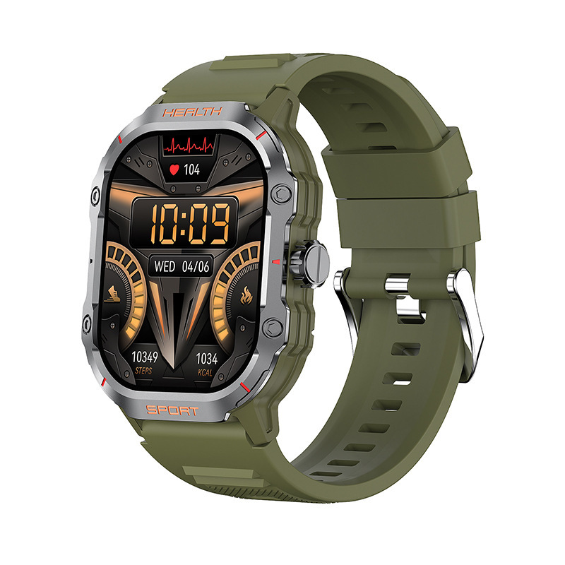 Cross-Border New Hk24 Bluetooth Call Smartwatch Nfc Gaming Heart Rate Blood Pressure Multi-Sport Smartwatch Specification drawing