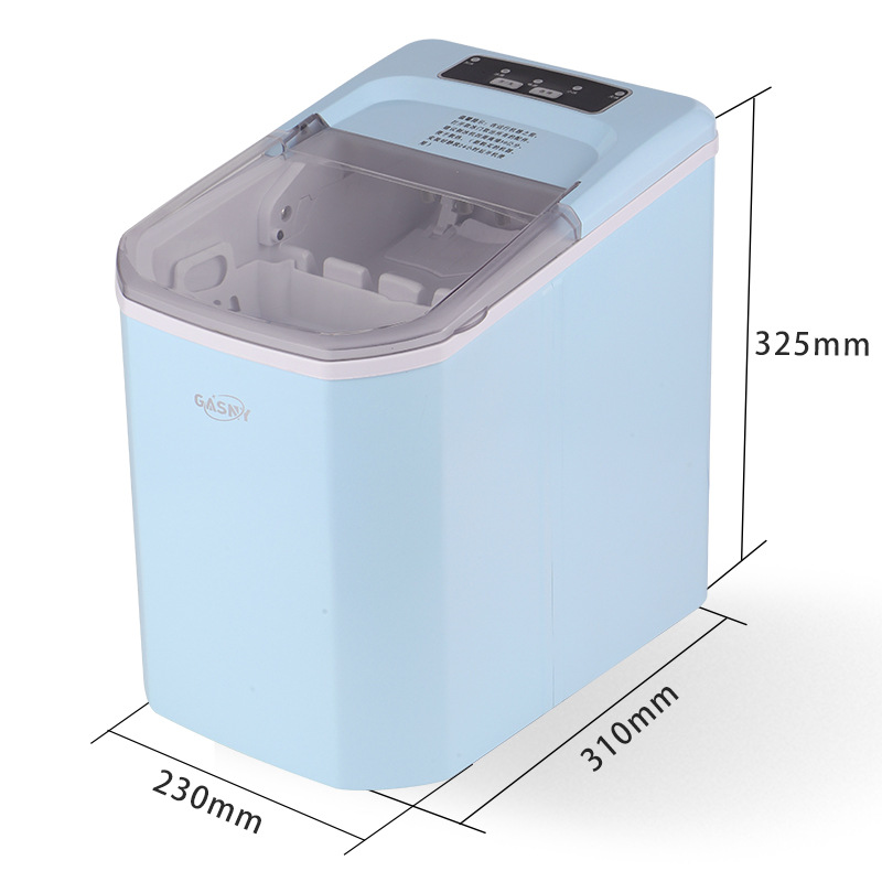One-piece consignment ice maker, household small dormitory rental, mini commercial milk tea ice cube machine, bullet ice gift Application Scenario