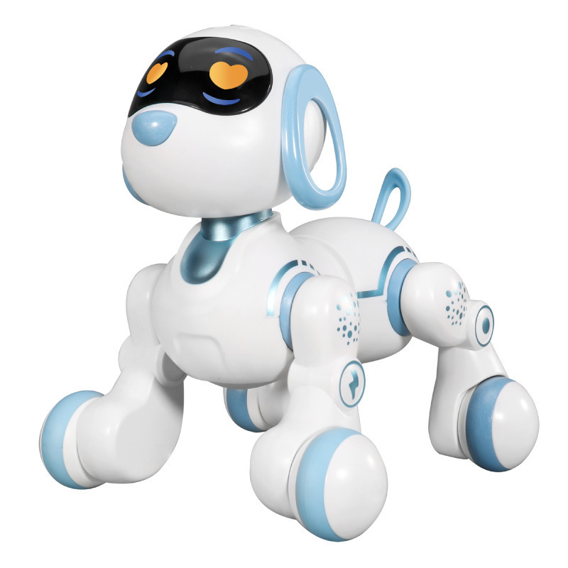 Yingjia 6601 Intelligent Robot Dog Early Education Programming Remote Control Toy Music Story Children's Intelligent Toy Electric Stunt Dog Item Picture