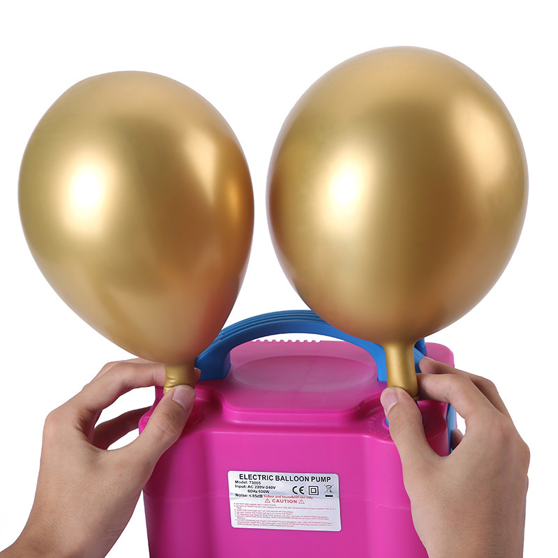 亚马逊热销电动充气泵气球打气筒打气泵充气机气球机电动打气筒详情图2