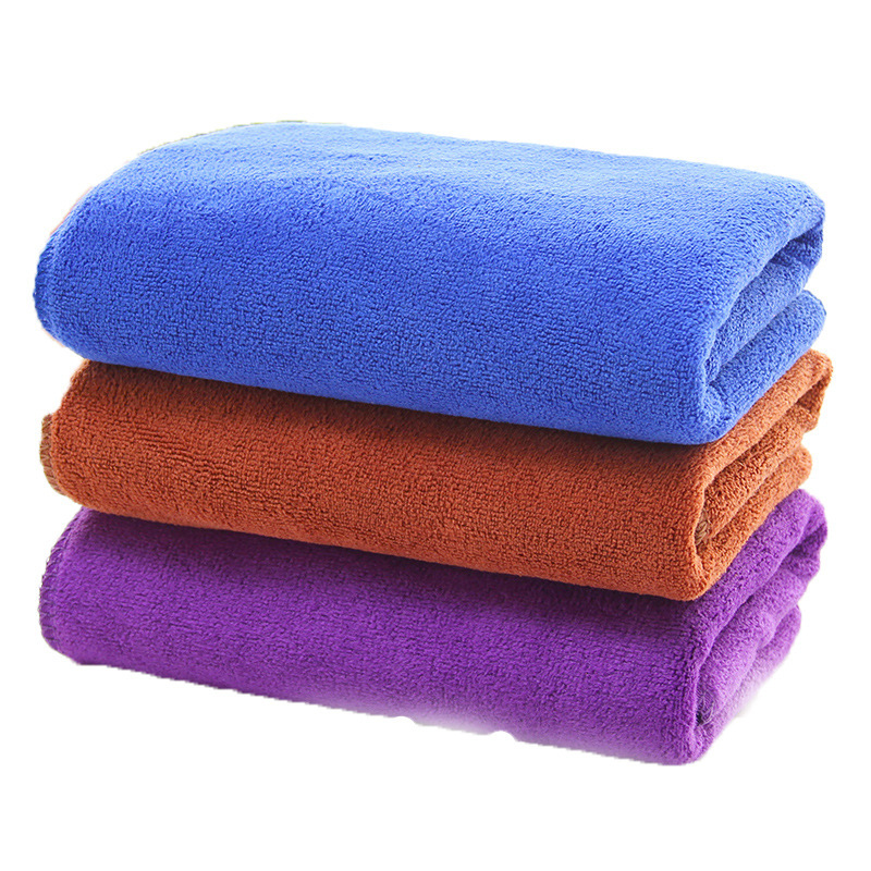 【 Chi Jia 】 Towel with microfiber 400m2, thickened hair salon, car wash, 35*75, waxing and drying Item Picture