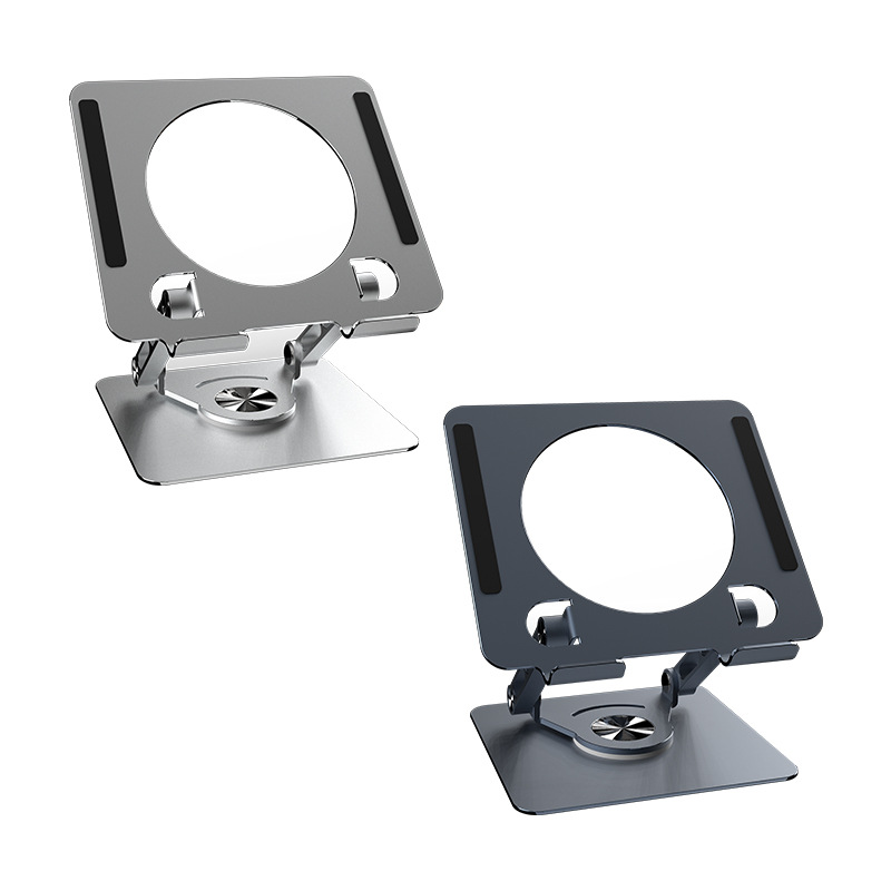 Tablet dedicated stand for ipad desktop 360-degree rotating metal game magnetic semiconductor heat sink support frame Item Picture