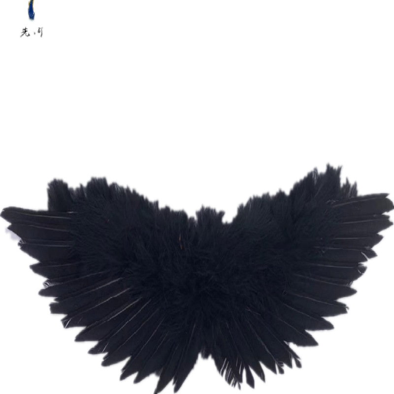 New Small Feather Angel Wings Pet Doll Doll Decoration Six Points Baby Clothes Accessories Chinese Valentine's Day Props Item Picture