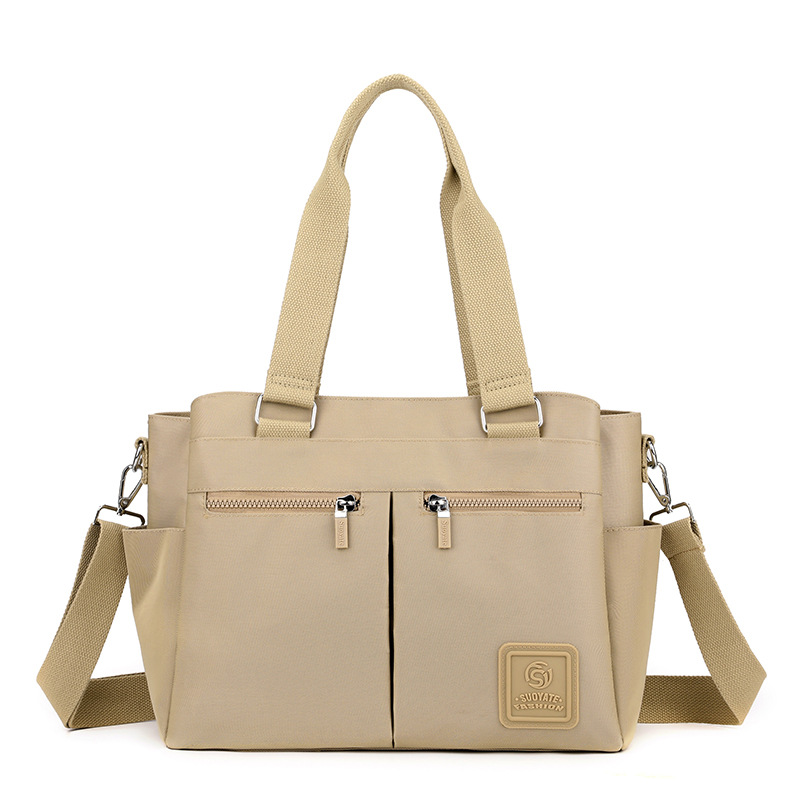 帆布女包实物图