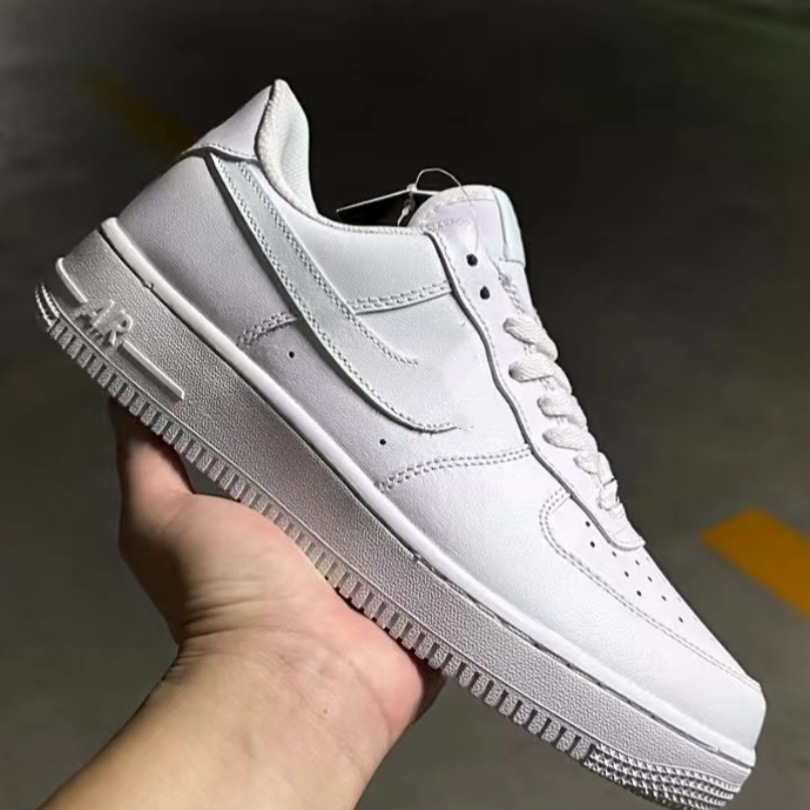 Putian Shoes Af1 High Version Of The First Layer Leather Air Force One Small White Shoes Casual Shoes For Men And Women Shoes Factory Direct Sales