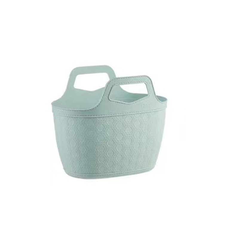 سلة بلاستيكية لينة مصنوعة من الجلد، سلة نزهة محمولة، سلة طعام مصنوعة من الجلد Item Picture