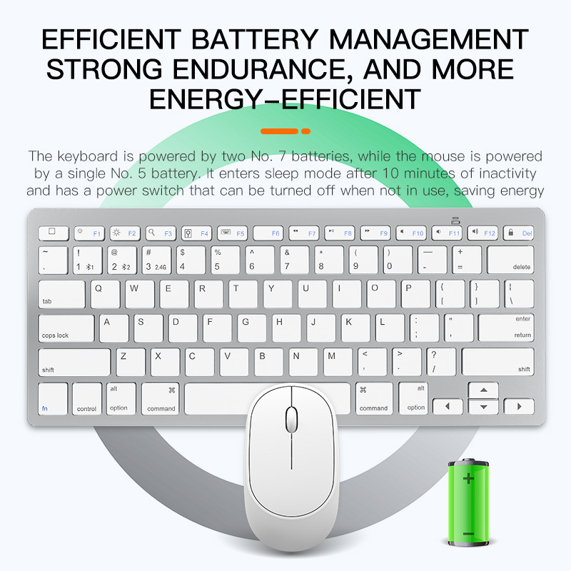 无线键鼠套装平板笔记本办公静音轻薄便携键盘鼠标蓝牙静音办公详情6