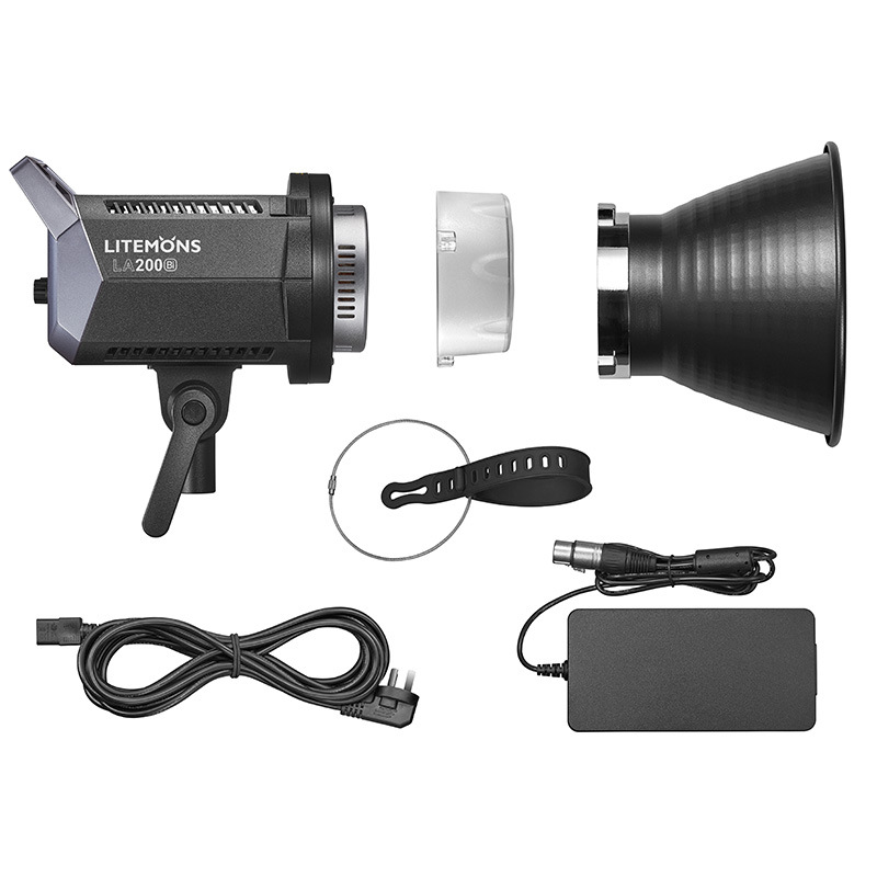 Shen Niu LA200D/Bi studio fill light LED dual-color temperature adjustable photography light live streaming video recording outdoor constant light Item Picture