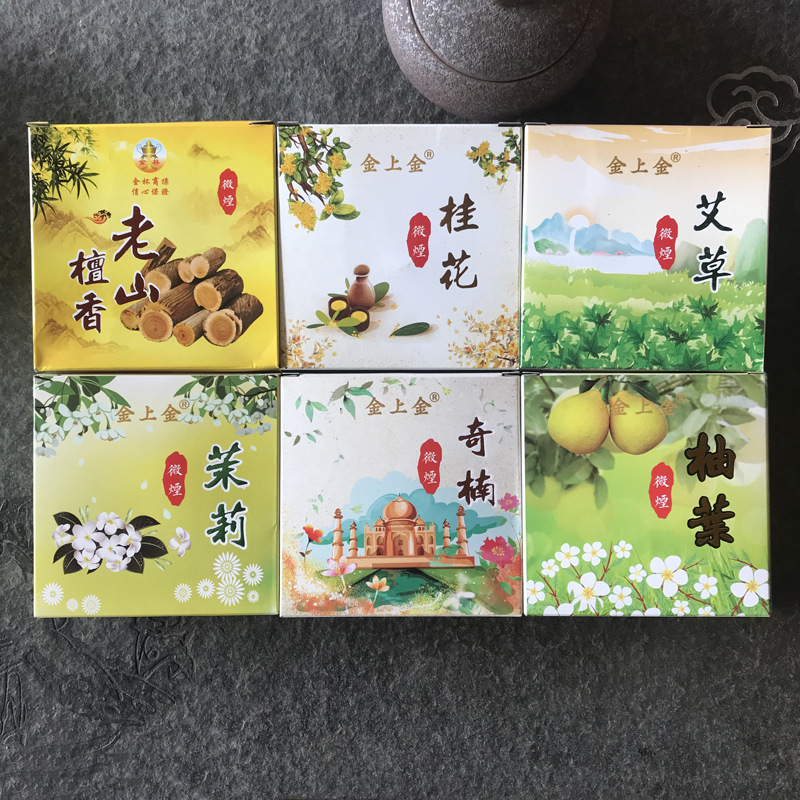 Wholesale of 12-hour sandalwood air-purifying incense coils, tower incense, toilet sandalwood incense coils Specification image