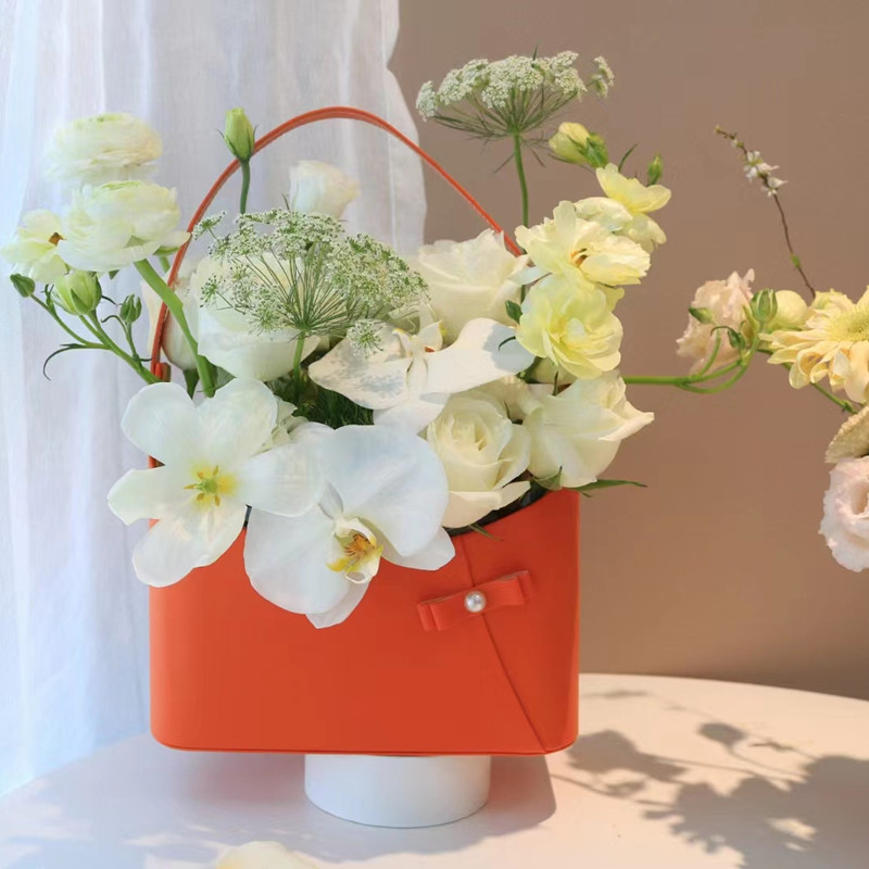 鲜花包装实物图