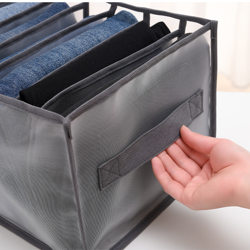 Household Wardrobe Jeans Drawer Type Storage Box Children's Clothes Underwear Organizer Storage Bag Jewelry Wholesale Specification drawing