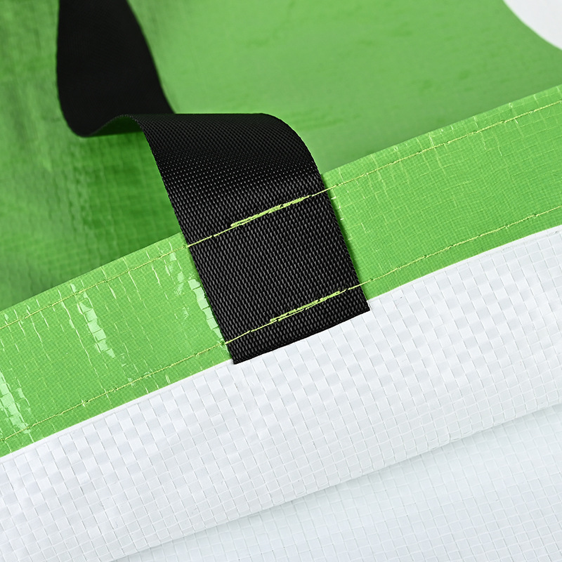 Custom-made extra-large thickened pp woven bags, trendy and eye-catching shopping bags, advertisements, laminated snake skin handbags with logo printing details Picture