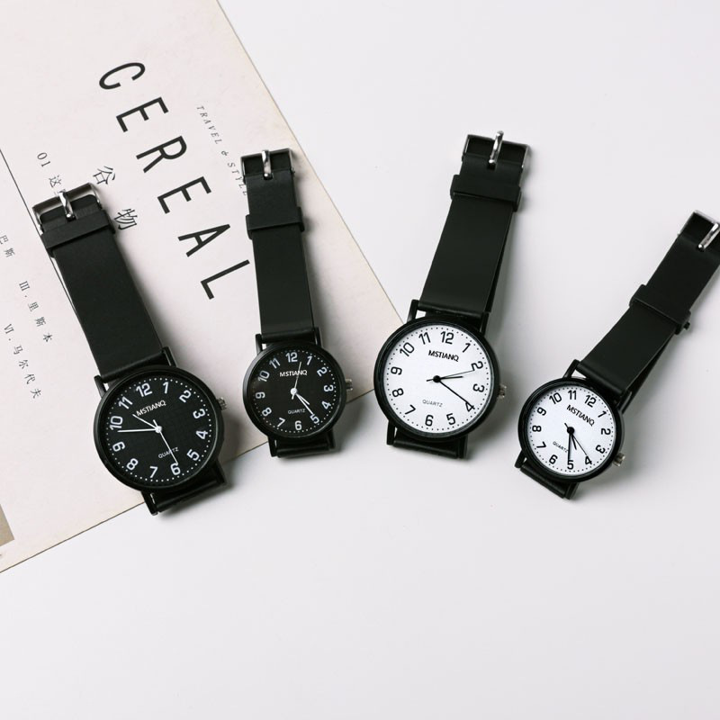 Wholesale of quartz watches for civil service students and high school entrance examinations in a niche, minimalist and cold style on Instagram for both men and women