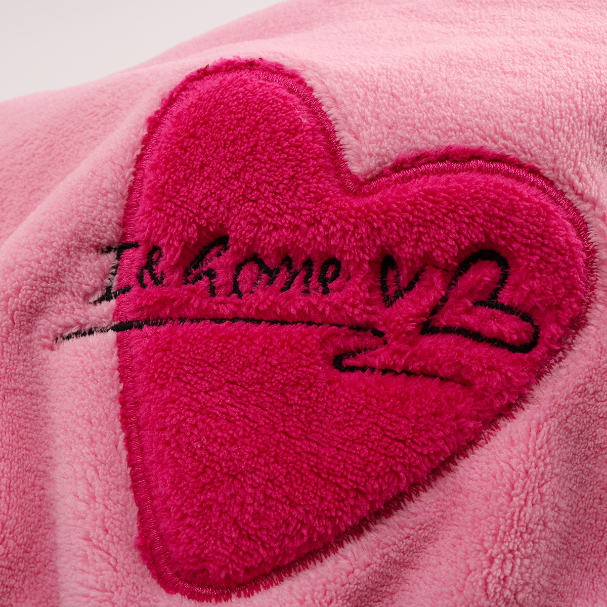 Pink Barbie Cartoon Hair Dryer Hat Absorbent Quick Drying Cute Bandana Thickened Long Hair Towel Towel Dry Hair Towel Specification drawing