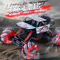 Cross border explosive drift stunt car 360 degree rotation off-road car 2.4G four-wheel drive electric toy RC remote control car
