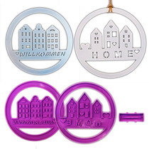 home house decoration silicone mold plug-in candlestick aromatherapy plaster mold drop glue mold creative decoration
