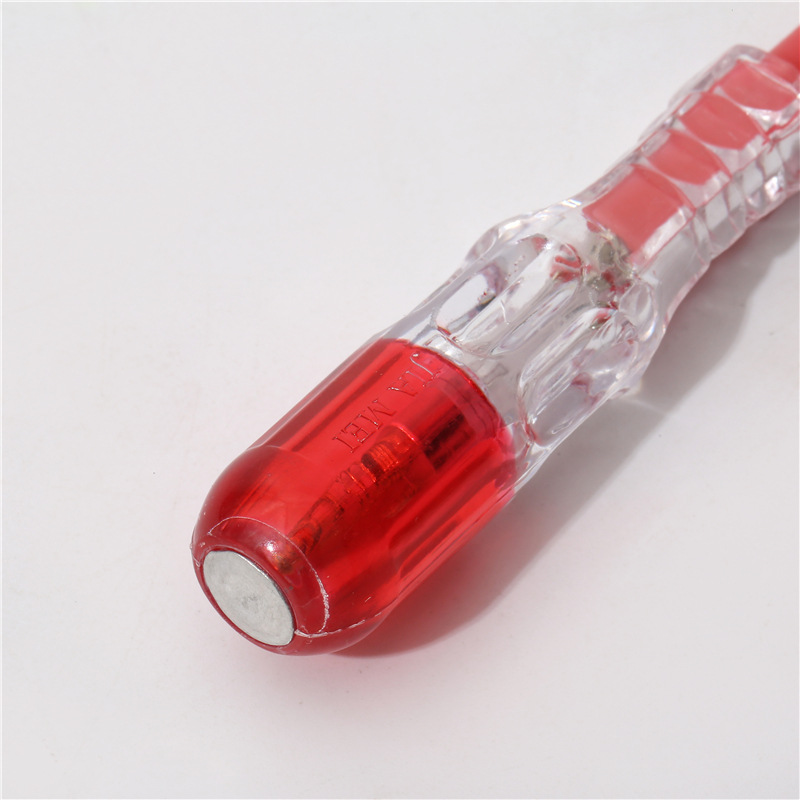 批发电工用测/一字头螺丝刀白底实物图