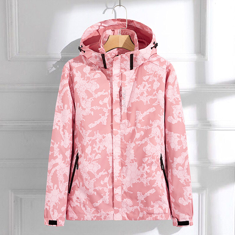 Storm Jacket Autumn Jacket Women's New Men's Casual Couple Outdoor Mountaineering Wear Hooded Coat Top Generation Tide