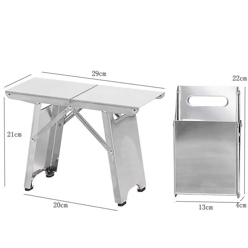 Thickened folding stool, ultra-light hand-carry durable Lu Ban stool, portable fishing stool, dormitory stool, ultra-low multi-functional stool Item Picture