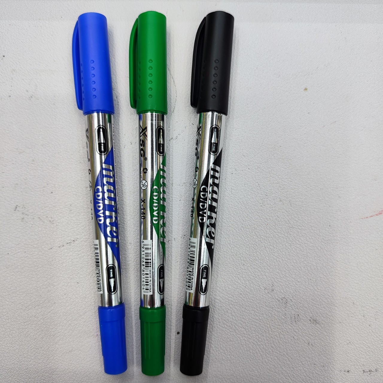 X-140 Small Two-Head Quick-Drying Water-Based Cd Dvd Marker Xsg Markers A Must-Have Two-Head Marker details Picture