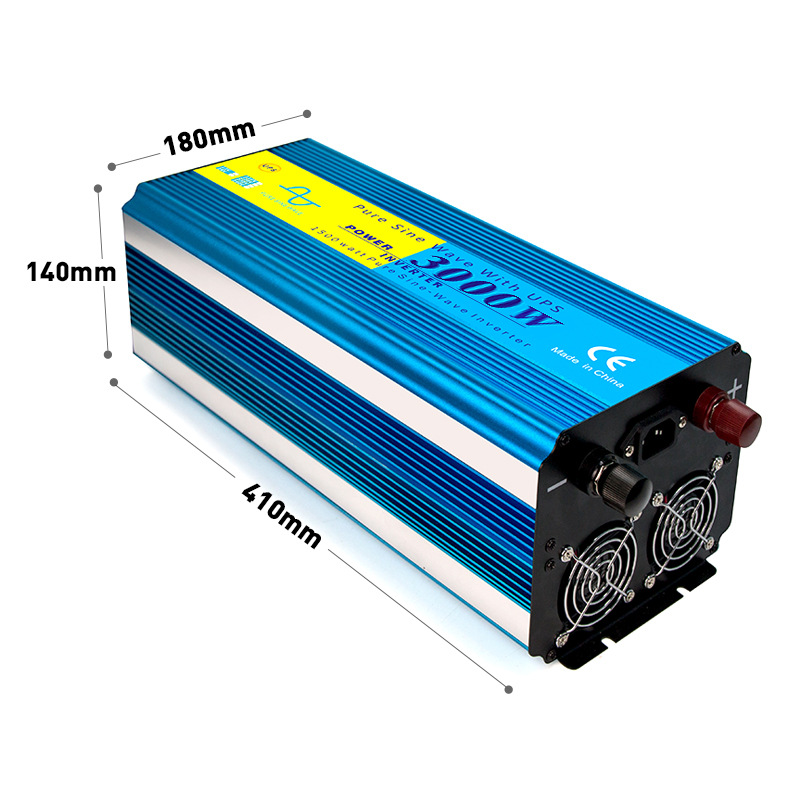 Onda senoidal pura 3000W 12V/24V UPS inversor de carga inversor todo en uno solar pv inversor Item Picture