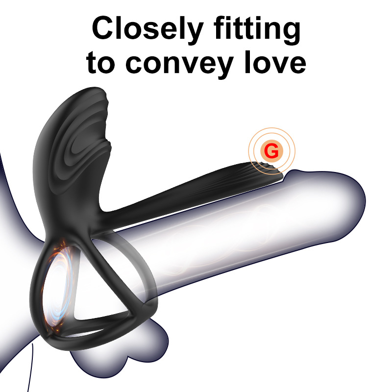 APP vibration lock, multi-ring vibration, shared sex toy ring, exercise vibrator, sex product details Picture